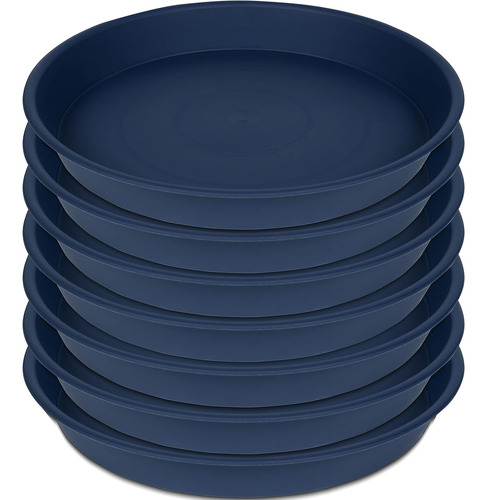 Plato Para Macetas De 8 Pulgadas, Paquete De 6 Platos Redond