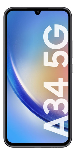 Imagen 1 de 7 de Celular Samsung Galaxy A34 128/6gb Negro Accesorio De Regalo