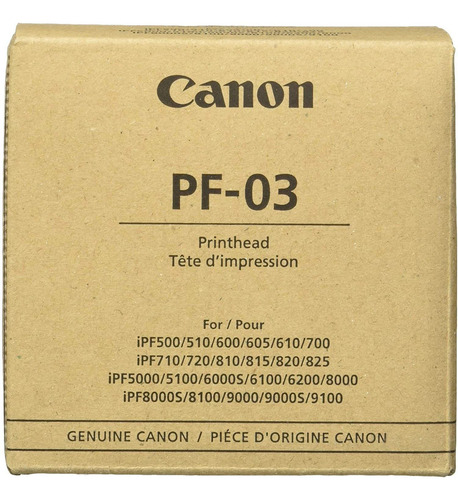 Cabezal De Impresion Canon Pf-03