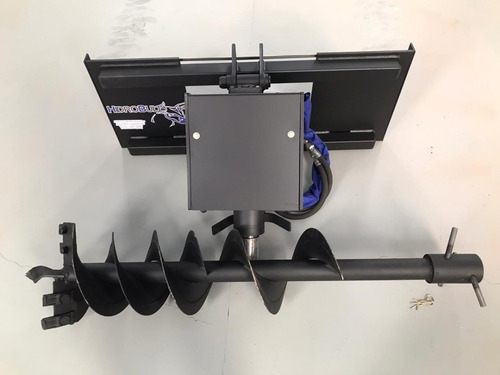 Imagen 12 de 20 de Hoyadora Hidrobull - Accesorio Para Minicargadora Bobcat
