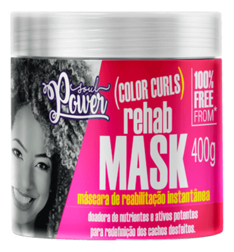 Soul Power Color Curls Shampoo + Condicionador + Mascara