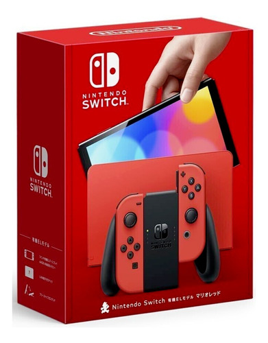 Consola Nintendo Switch Oled Mario Red Color Rojo