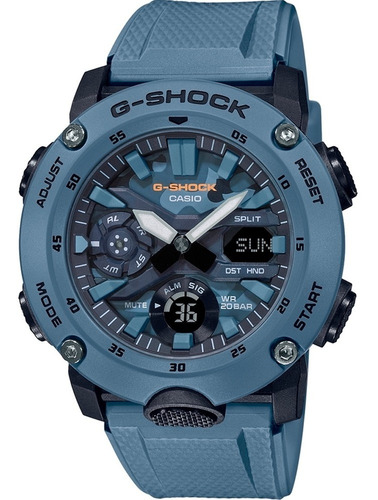 Relógio G-shock Ga-2000su-2adr Carbon Nota Fiscal E Garantia