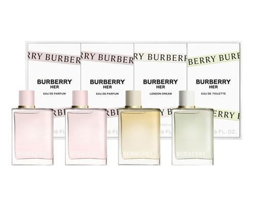 Burberry Her Set De Regalo De Perfume Para Mujer De 5 Ml