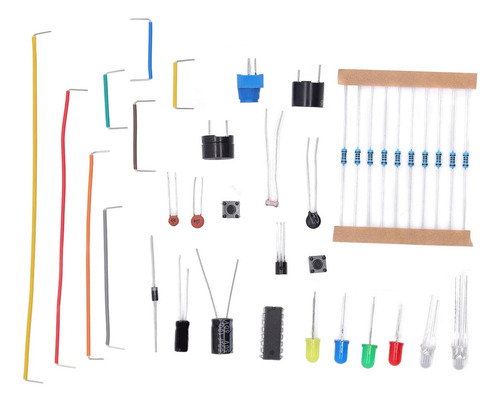 Kit De Componentes Electrónicos, Resistencia De Cable De Placa De Pruebas De 830 Puntos De Conexión, Aplicable Forr3