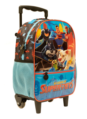 Mochila Rodinha G 16 Dc Super Pets Escolar Xeryus 10750