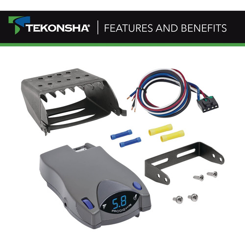Remolque Electrónico De 1 A 4 Ejes Tekonsha Prodigy P2 Con C