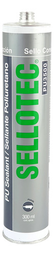 Sellador Poliuretano Pu3500 Gris Sellotec 300ml