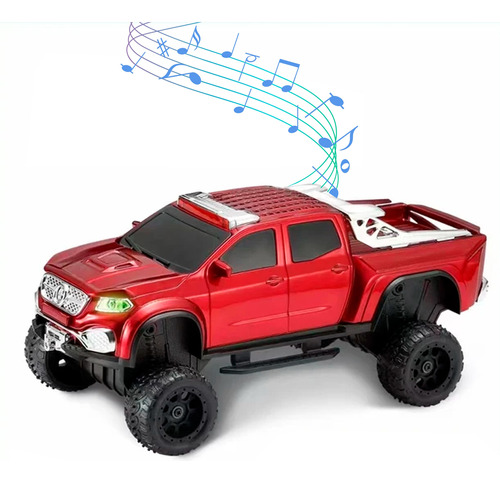 Bocina Con Forma De Camioneta 4x4 Bluetooth Aux Usb Ws-x65