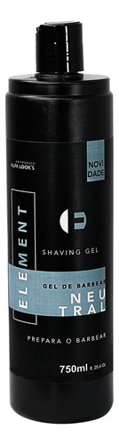 Kit 3x Shaving Gel De Barbear Neutral Shave 750ml Element