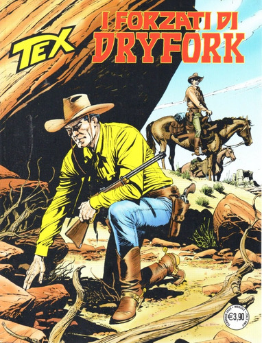 Tex Italiano N° 712 - I Forzati Di Dryfork - 116 Páginas Em Italiano - Sergio Bonelli Editore - Formato 16 X 21 - Capa Mole - 2020 - Bonellihq Cx358 J21