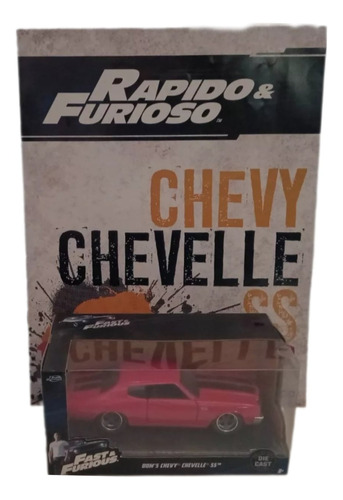 Auto Coleccion Rapido Y Furioso 1970 Chevy Chevelle Ss