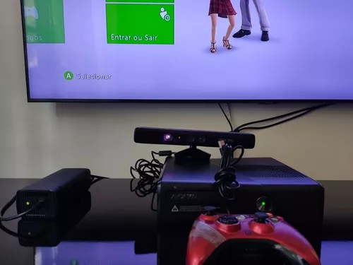 Xbox 360 500g Bloqueado 2 Jogos 1 Controle - Escorrega o Preço