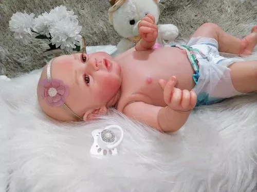 Bebê Reborn Realista Barato Corpo Inteiro
