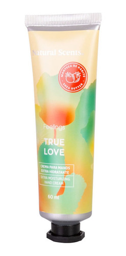 Crema Para Manos True Love 60 Ml Natural Scents