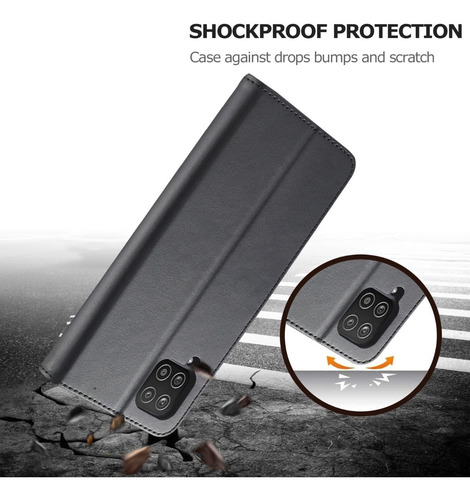 Imagen 5 de 5 de Samsung Galaxy A22 Flip Cover Texture Lc.imeeke
