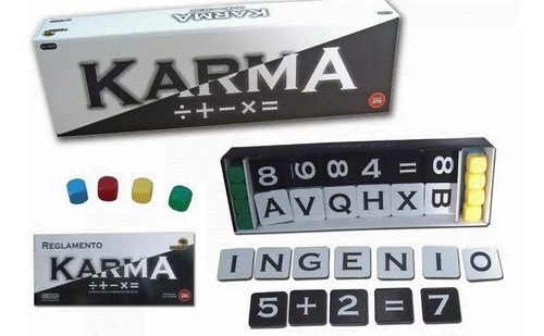 Karma Bisonte Dividido Mas O Menos Por Igual Juego De Mesa