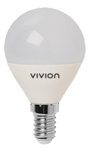 Lámpara Led Vivion Gota Cálida G45 4w E14 