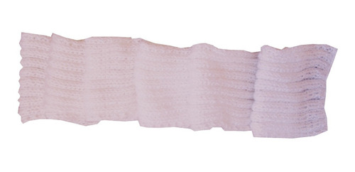 Bufanda Tejida En Crochet Color Blanco