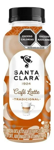 3 Pzas Leche Saborizada Santa Clara Sabor Café Latte Tradici