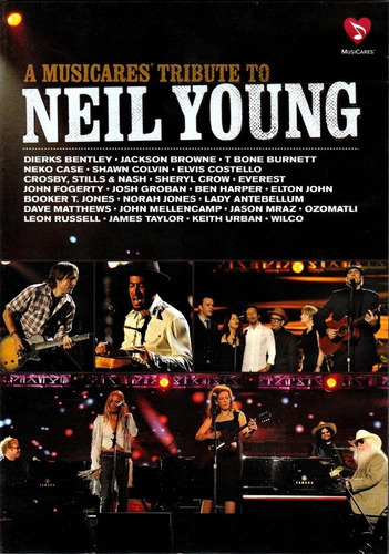 A Musicares Tribute To Neil Young Dvd Import.nuevo En Stoc 