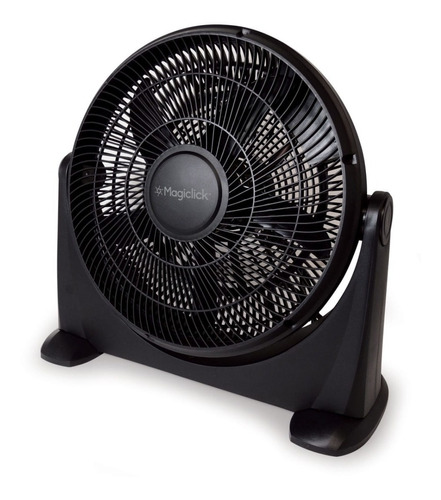 Ventilador Semi Industrial Turbo 20 Silencioso Magiclick Cantidad De Aspas 5 Color De La Estructura Negro Color De Las Aspas Negro Diámetro 52 Cm Material De Las Aspas Pvc