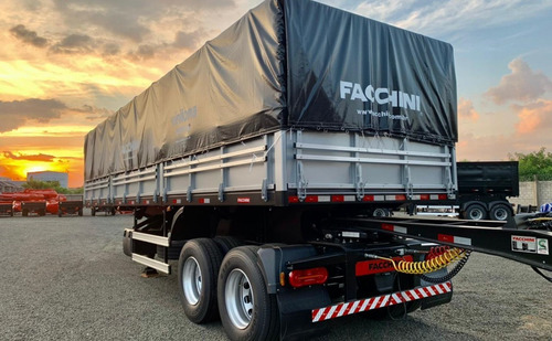 Carreta Rodotrem Graneleiro Facchini Novo Com Pneus