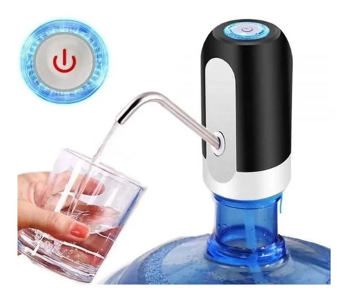 Imagen 1 de 5 de Dispensador De Agua Electrico Usb Recargable Botella Envase