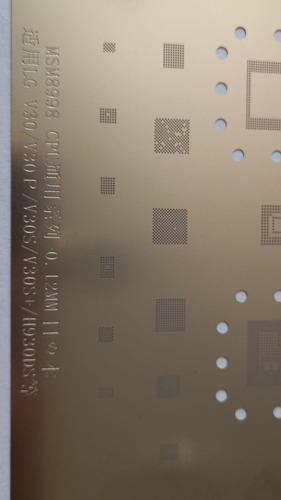 Stencil Reballing Msm8998 LG V30/ V30p/ V30s / H930ds Lg3