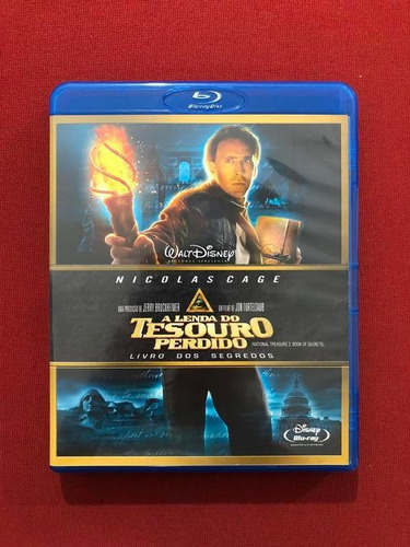 Blu-ray - A Lenda Do Tesouro Perdido 2 - Seminovo