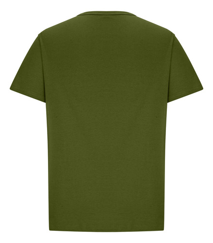 Camiseta Ajustada De Manga Corta Con Cuello Redondo Y Manga