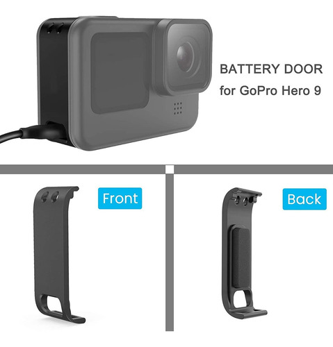 Cubierta Protectora Tapa Lateral Compatible Gopro Hero 9