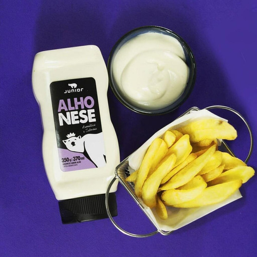 Maionese De Alho Alhonese Junior Kerry Frasco 350g