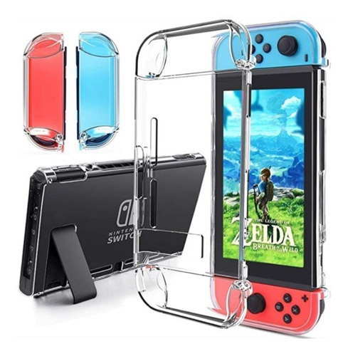 Kit De Accesorios Nintendo Switch 4 En 1 Con Funda Protector