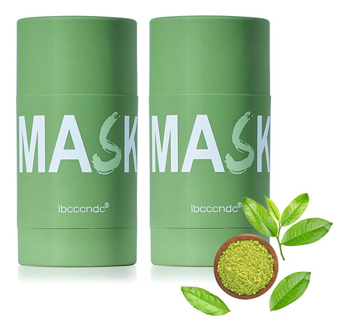 Mascarilla De Te Verde Para Cara (2 Piezas) - Mascarilla De