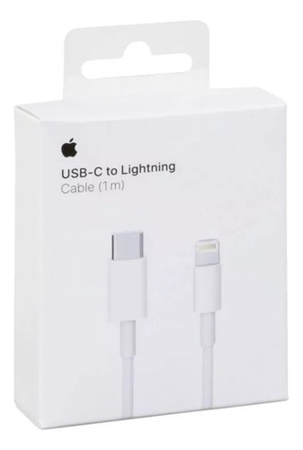 Cable Apple Original Cargador Usb-c A Lightning 1 Mts