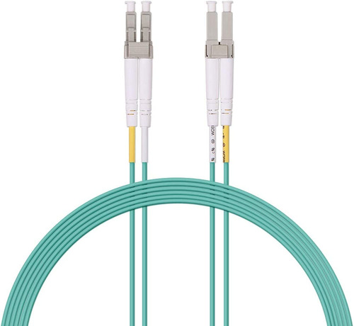 Cable De Fibra Óptica Lc A Lc Om4 10gb/gigabit Multimodo Pue