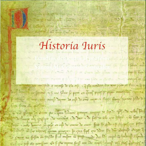 Historia Iuris, de Varios autores. Editorial Servicio de Publicaciones de la Universidad de Ovi, tapa blanda en español