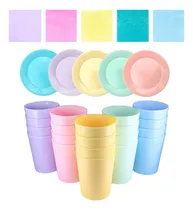 Comprar Kit Cumple 40 Servilletas 25 Platos Y 25 Vasos Descartables