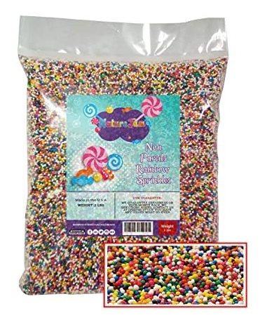 2 Libras Arco Iris Candyland No Pareils Granel - Comestible 