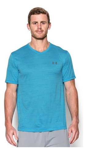 Remera Under Armour Heatgear - Color Turquesa - Xxl - Hombre