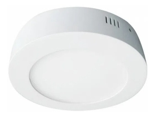Panel Led 6w Sobreponer Luz Blanca Redondo Certificados