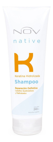 Nov Shampoo Native K Keratina X240ml