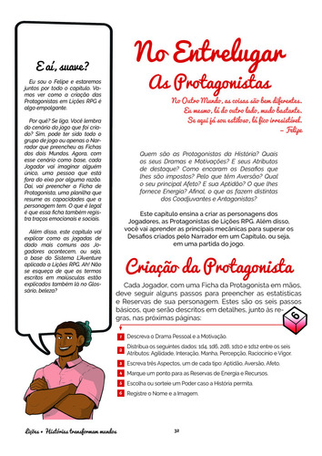 Lições RPG: um jogo narrativo entre mundos, de Valpaços, Jorge. Editorial Avec Editora e Comércio de Livros Ltda., capa mole em português, 2022