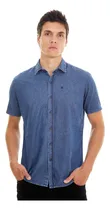 Comprar Camisa Para Hombre Manga Corta Color Azul Mc Peter Airborn