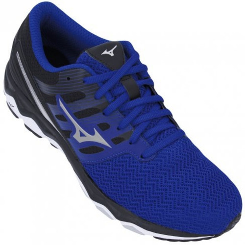 Tênis Mizuno Wave Eagle 2 Masculino - Azul/prata