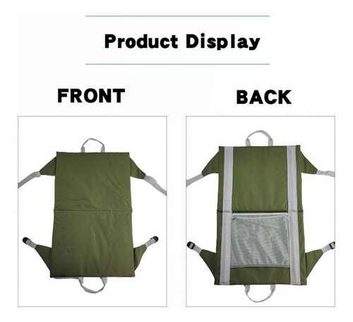 Asiento Plegable Para Gradas Cojín De Playa Plegable Con Res