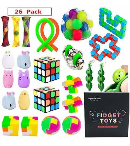 Imagen 1 de 9 de Edsportshouse Sensory Toys Bundle-stress Relief Fidget Hand
