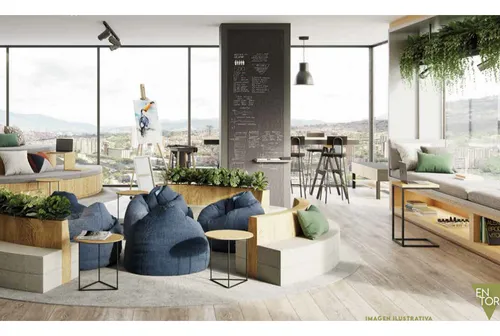 Proyecto Apartaestudio En El Poblado, Flats Via Linares