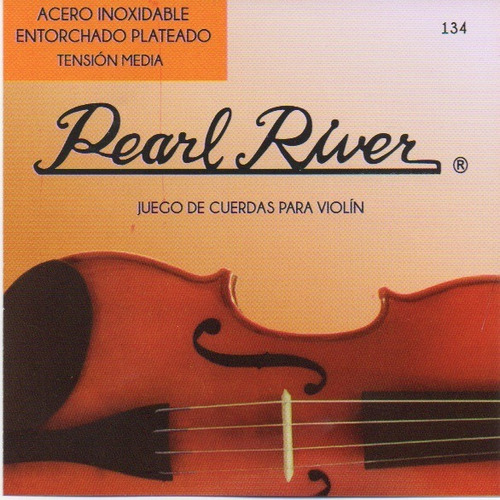 Juego De Cuerdas Para Violín 4/4 Pearl River P/principiante